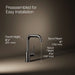 KOHLER K-7509 Purist Single-handle bar sink faucet, vibrant titanium - view 5