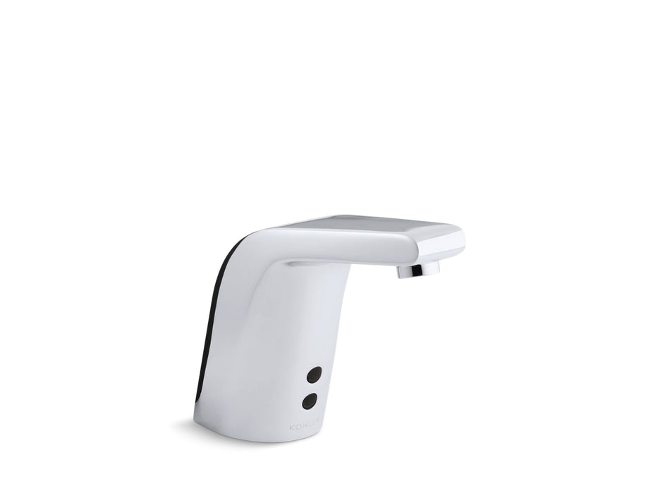 KOHLER K-7514 Sculpted Touchless single-hole lavatory faucet with Insight sensor technology, HES-powered, 0.5 gpm,...