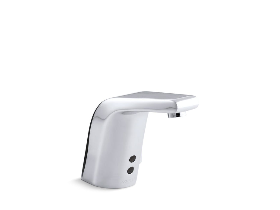 KOHLER K-7515 Sculpted Touchless single-hole lavatory faucet with Insight sensor technology and temperature mixer,...