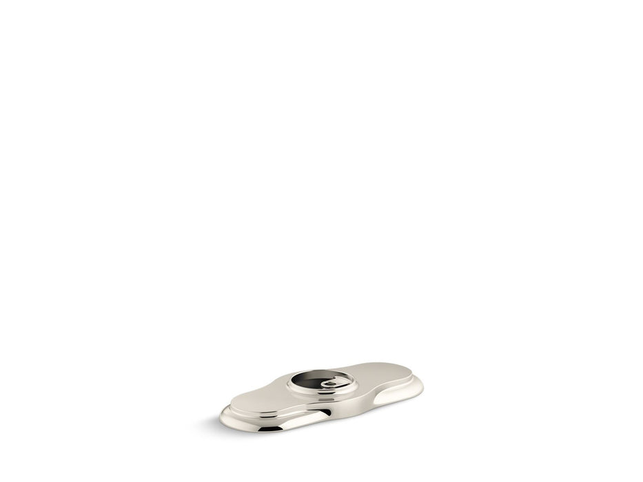 KOHLER K-75449 Artifacts Escutcheon plate, vibrant polished nickel