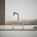KOHLER K-7547-4 Purist Two-hole bridge kitchen sink faucet, polished chrome - view 2