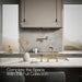 KOHLER K-7548-4 Purist Two-hole bridge kitchen sink faucet with side sprayer, vibrant brushed moderne brass - view 2