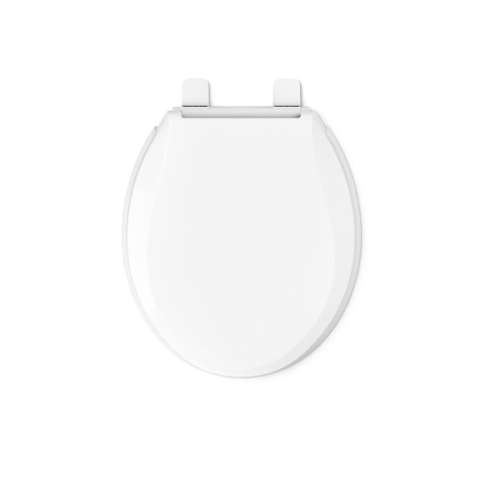 KOHLER K-75758-RL Cachet Nightlight ReadyLatch Quiet-Close round-front toilet seat