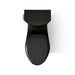 KOHLER K-75790 Persuade Two-piece elongated toilet with skirted trapway, dual-flush, black black - view 4