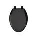 KOHLER K-75796-RL Cachet Nightlight ReadyLatch Quiet-Close elongated toilet seat, black black - view 2