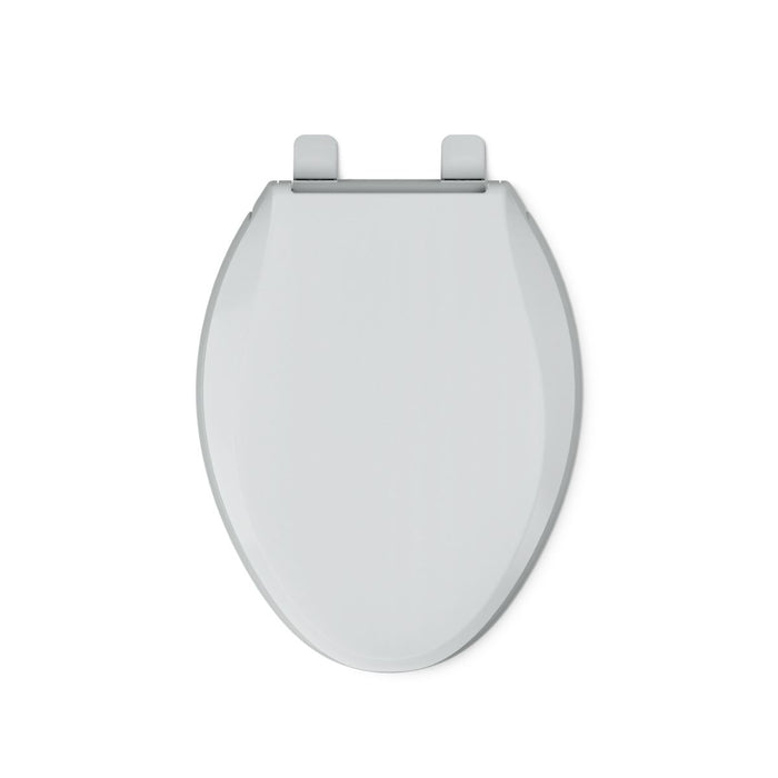 KOHLER K-75796-RL Cachet Nightlight ReadyLatch Quiet-Close elongated toilet seat, ice grey - view 2