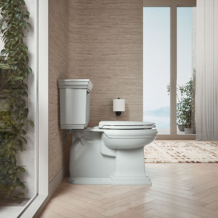 KOHLER K-75796-RL Cachet Nightlight ReadyLatch Quiet-Close elongated toilet seat, ice grey - view 3
