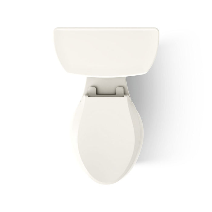 KOHLER K-76301-RA Highline ComForteeight Two-piece elongated 1.28 gpf chair height toilet with right-hand trip lever,...