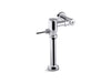 KOHLER K-76321 Primme Manual Toilet flushometer, 1.28 gpf, polished chrome