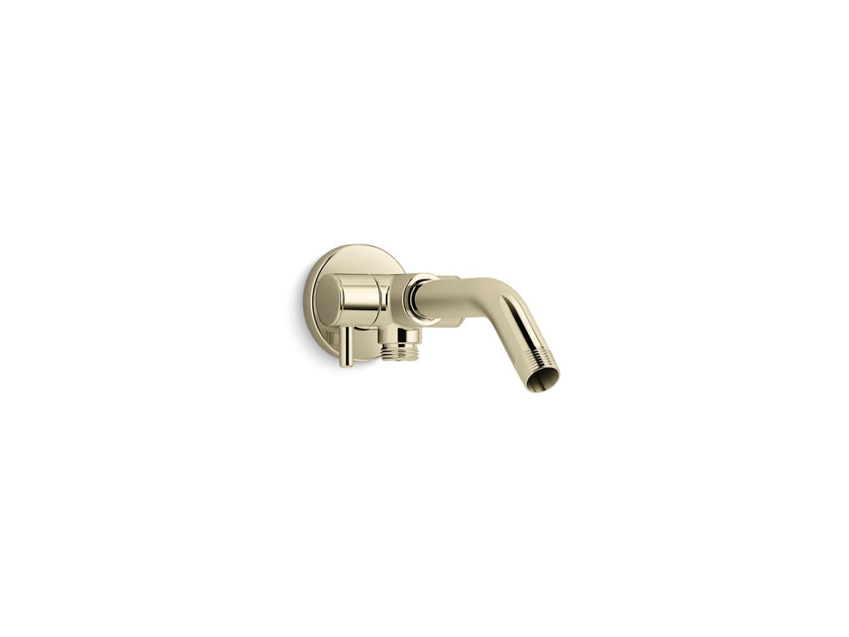 KOHLER K-76330 Shower arm with 3-way diverter, vibrant french gold