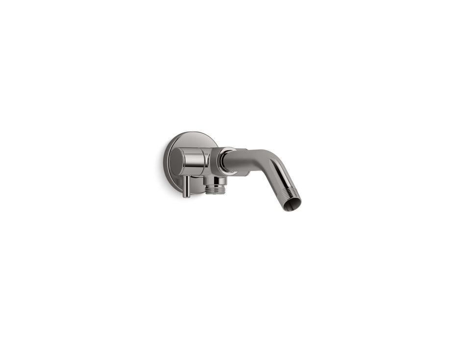 KOHLER K-76330 Shower arm with 3-way diverter, vibrant titanium