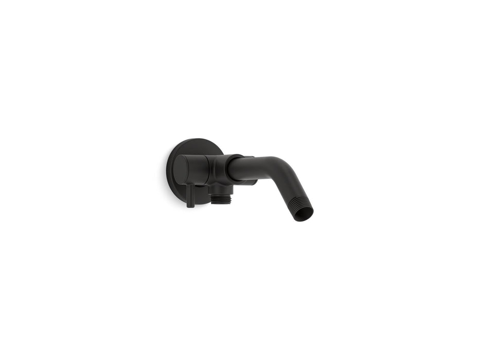 KOHLER K-76331 Shower arm with 2-way diverter, matte black