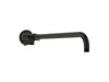 KOHLER K-76332 Wall-mount rainhead arm with 3-way diverter, matte black