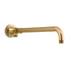 KOHLER K-76332 Wall-mount rainhead arm with 3-way diverter, vibrant brushed moderne brass