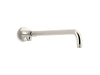 KOHLER K-76332 Wall-mount rainhead arm with 3-way diverter, vibrant polished nickel