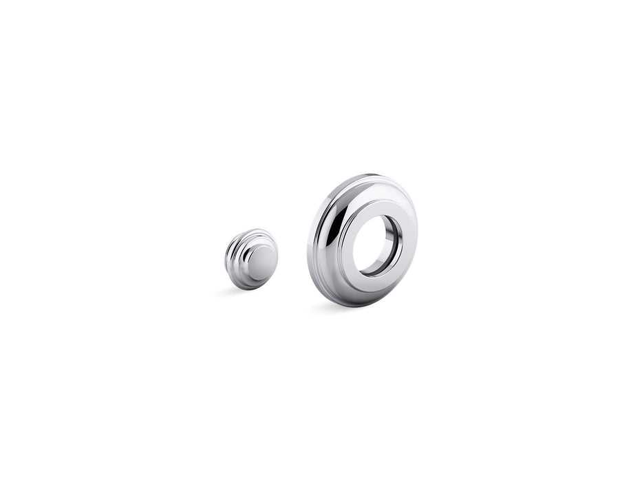 KOHLER K-76334 Shower arm trim kit, traditional, polished chrome