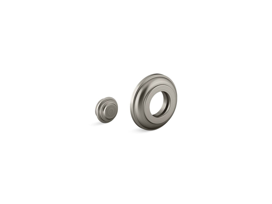 KOHLER K-76334 Shower arm trim kit, traditional, vibrant brushed nickel