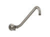 KOHLER K-76336 Gooseneck Rainhead arm with 3-way diverter, vibrant brushed nickel
