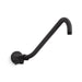 KOHLER K-76337 Gooseneck Rainhead arm with 2-way diverter, matte black