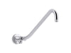 KOHLER K-76337 Gooseneck Rainhead arm with 2-way diverter, polished chrome