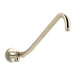 KOHLER K-76337 Gooseneck Rainhead arm with 2-way diverter, vibrant french gold