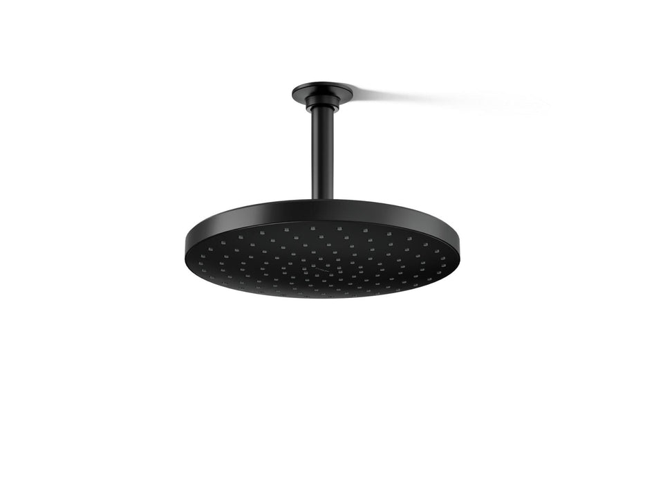KOHLER K-76465 Awaken 10" Single-function Rainhead, 2.5 GPM, matte black
