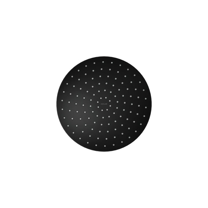KOHLER K-76465 Awaken 10" Single-function Rainhead, 2.5 GPM, matte black - view 4
