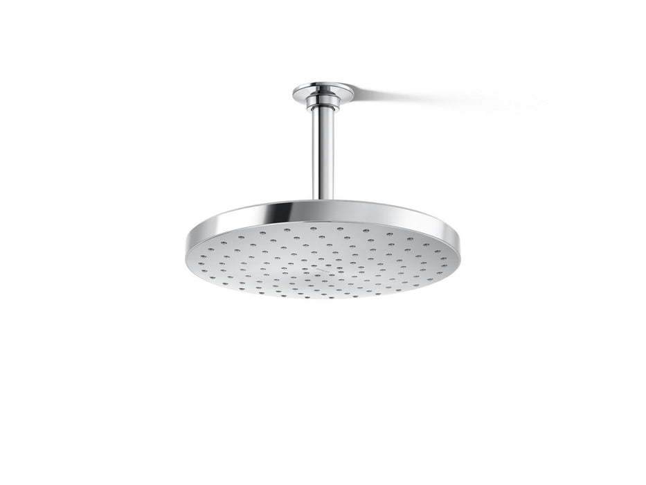 KOHLER K-76465 Awaken 10" Single-function Rainhead, 2.5 GPM, polished chrome