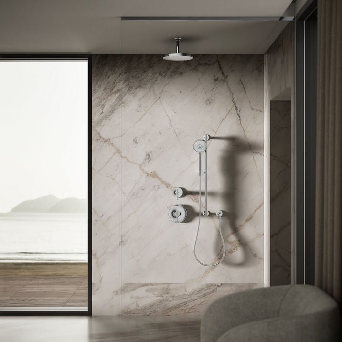 KOHLER K-76465 Awaken 10" Single-function Rainhead, 2.5 GPM, polished chrome - view 2