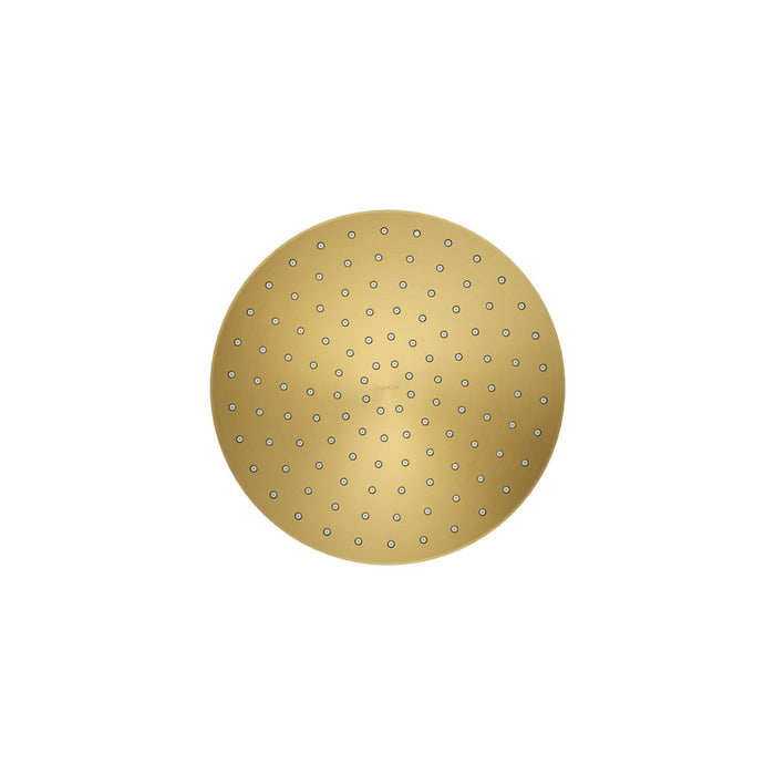 KOHLER K-76465 Awaken 10" Single-function Rainhead, 2.5 GPM, vibrant brushed moderne brass - view 5