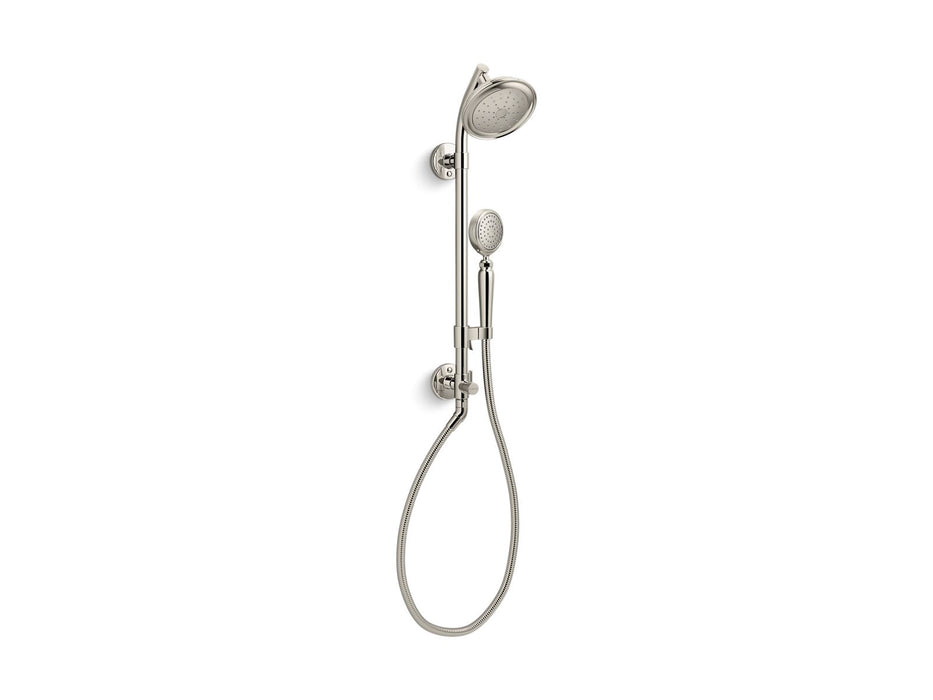 KOHLER K-76472-Y Artifacts HydroRail-S shower column kit, 2.5 gpm, vibrant polished nickel