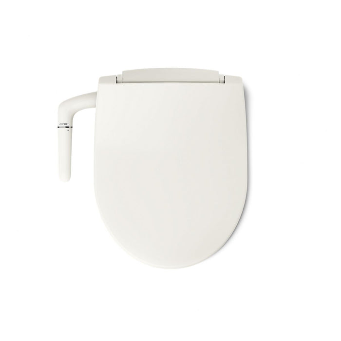 KOHLER K-76923 PureWash M250 Quiet-Close round-front toilet seat with antimicrobial agent, biscuit - view 2