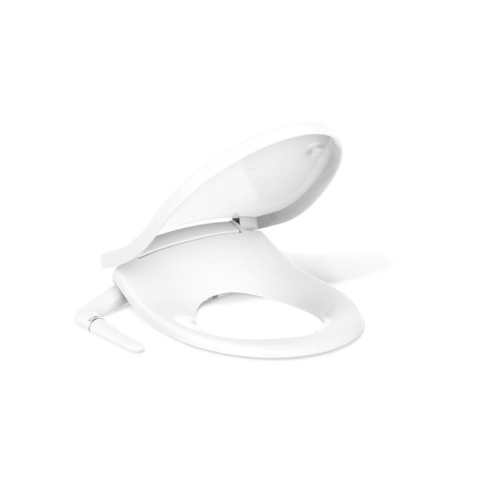 KOHLER K-76923 PureWash M250 Quiet-Close round-front toilet seat with antimicrobial agent, white - view 5