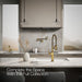 KOHLER K-77515 Tournant Semi-professional kitchen sink faucet with three-function sprayhead, vibrant brushed moderne...