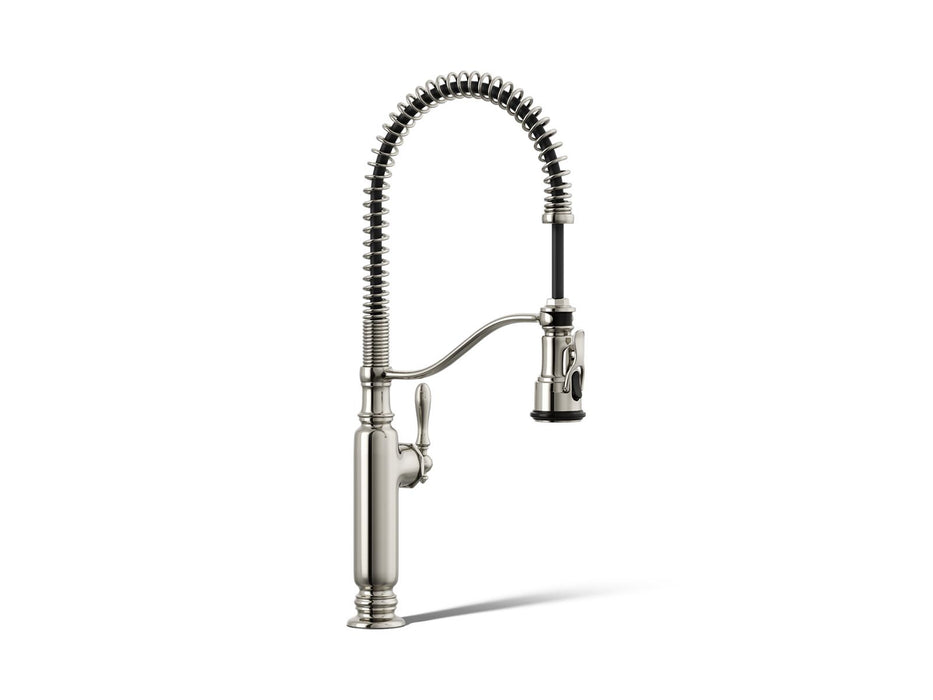 KOHLER K-77515 Tournant Semi-professional kitchen sink faucet with three-function sprayhead