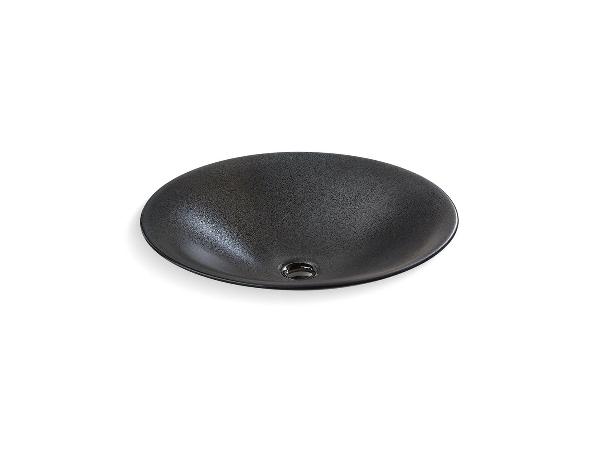 KOHLER K-77714 Shagreen Carillon 17-1/2in round drop-in bathroom ...