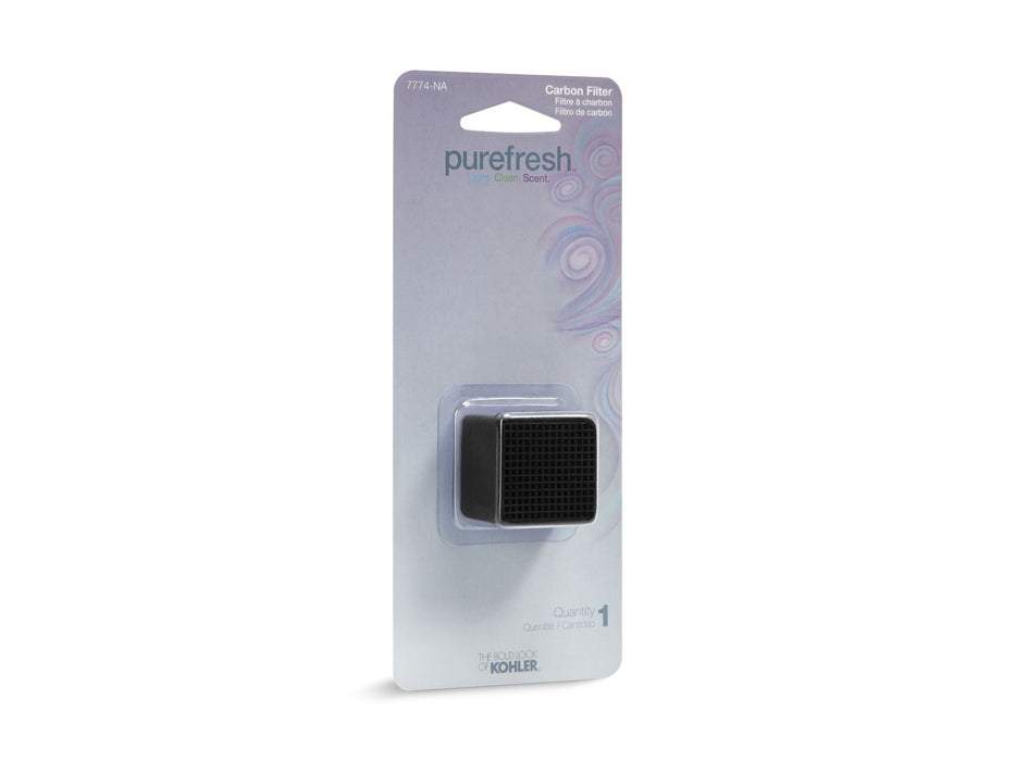 KOHLER K-7774 Purefresh Refill carbon filter for Purefresh toilet seat, not applicable