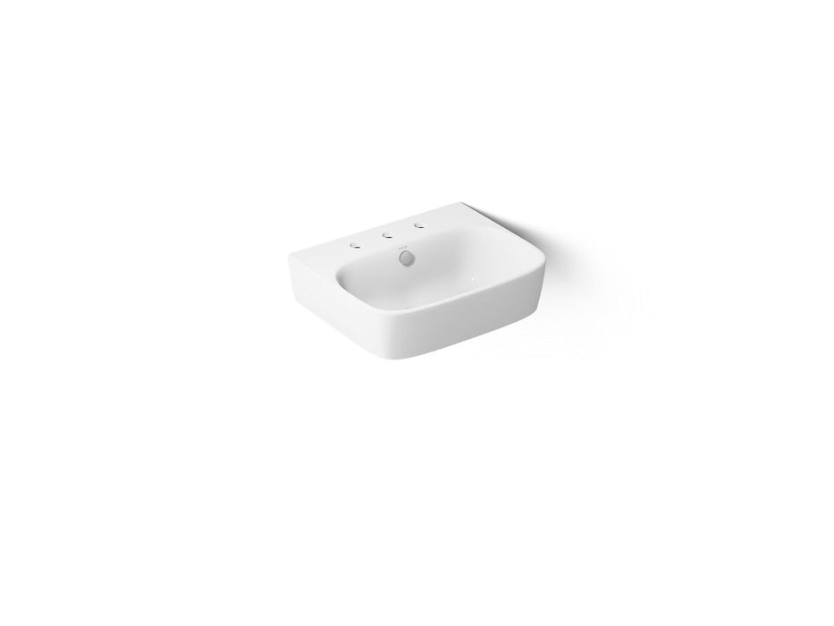 KOHLER K-77767-8 ModernLife 21-3/4" rectangular wall-mount bathroom sink