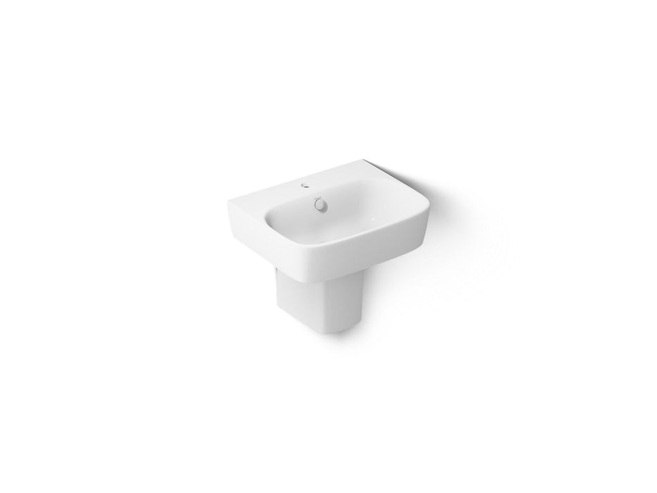 KOHLER K-77768-1 ModernLife wall-mount bathroom sink, white