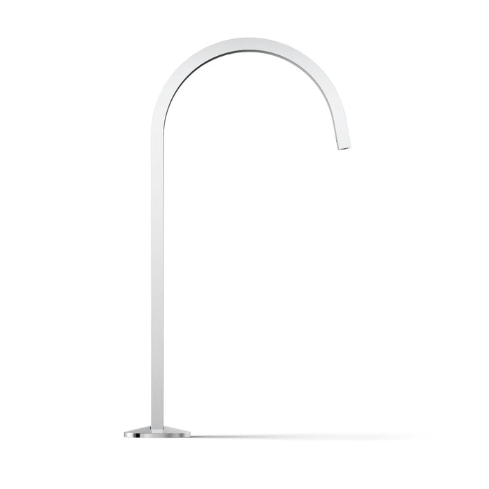 KOHLER K-77966 Components Bathroom Sink Faucet Spout with Ribbon Design, 1.2 GPM, polished chrome - view 4