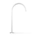 KOHLER K-77966 Components Bathroom Sink Faucet Spout with Ribbon Design, 1.2 GPM, polished chrome - view 4