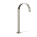 KOHLER K-77966 Components Bathroom Sink Faucet Spout with Ribbon Design, 1.2 GPM, vibrant polished nickel - view 5