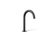KOHLER K-77967 Components Bathroom sink faucet spout with Tube design, 1.2 gpm, matte black