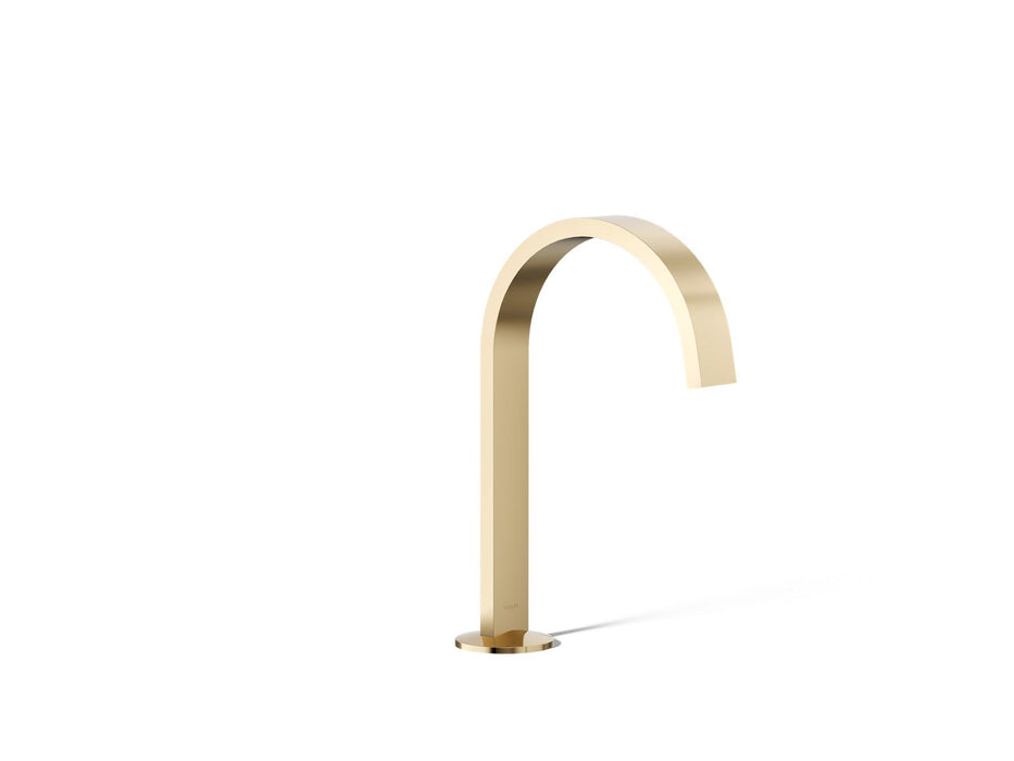 KOHLER K-77968 Components Bathroom sink faucet spout with Ribbon design, 1.2 gpm