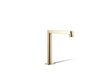 KOHLER K-77969 Components Bathroom sink faucet spout with Row design, 1.2 gpm, vibrant french gold