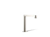 KOHLER K-77969 Components Bathroom sink faucet spout with Row design, 1.2 gpm, vibrant polished nickel