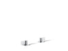 KOHLER K-77974-4 Components Lever bathroom sink faucet handles, polished chrome