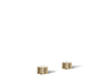 KOHLER K-77974-8 Components Oyl bathroom sink faucet handles, vibrant french gold
