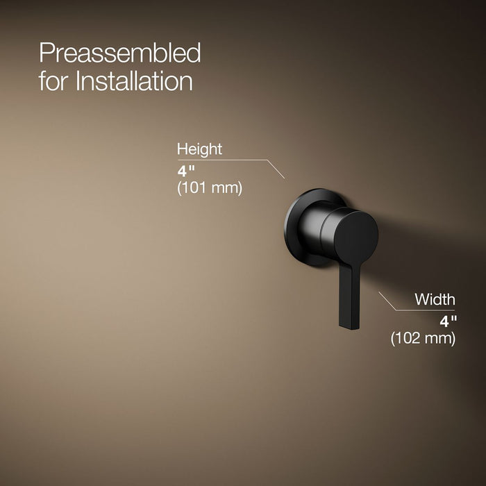 KOHLER K-77980-4 Components Wall-mount bathroom sink faucet handle