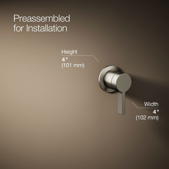 KOHLER K-77980-4 Components Wall-mount bathroom sink faucet handle